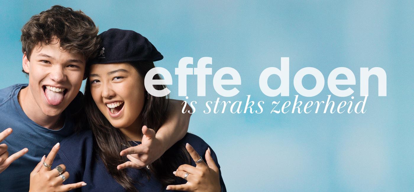 effe doen - is straks zekerheid
