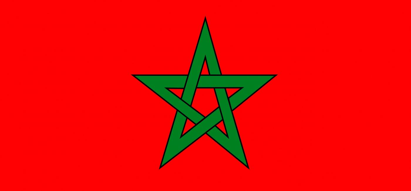 Vlag Marokko